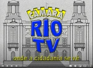 Primeira logo da Rio TV Câmara 