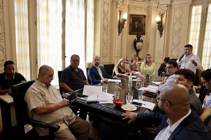 Vereadores recebem representantes da Light e Comlurb para tratar de serviços na cidade