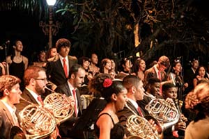 A Orquestra Sinfônica Juvenil Carioca (OSJC) vai se aprensentar nas escadarias do Palácio